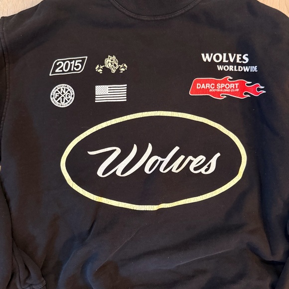 Limited "She" Darc Sport Black and Gold Crewneck Sweater | Medium - Picture 2 of 4